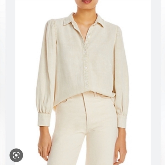 NWT Rails Angelica Button Down Shirt - Dust Acid Wash - Picture 8 of 12